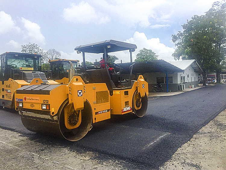 XCMG official road roller compactor XD83 China double drum road rollers compactor for sale